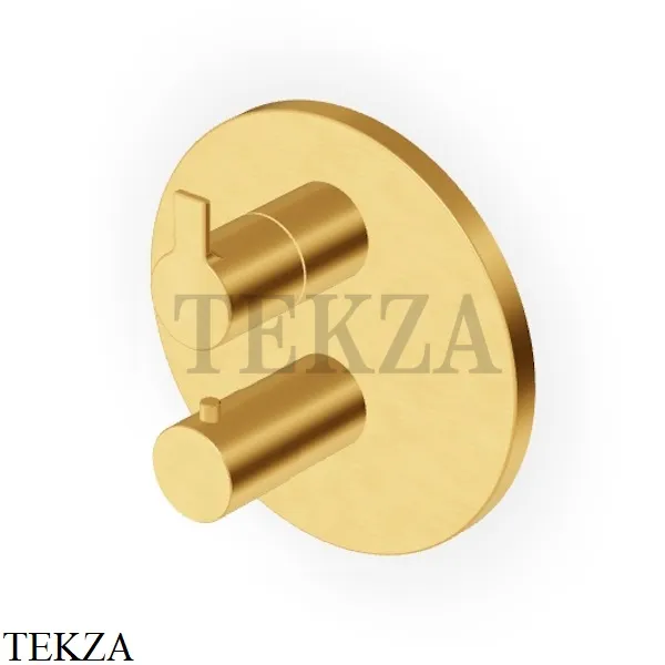 Zucchetti Gill Термостат для душа на 1 поток, внешняя часть ZGL800.C41, brushed gold