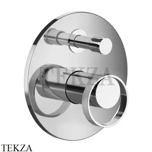 Gessi ANELLO Смеситель для душа круглый, на 2 потока 63377-031, хром глянец