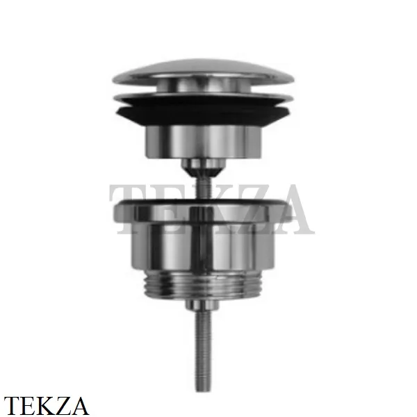 Duravit Донный клапан для раковины 0050521000, нажимной, хром глянец