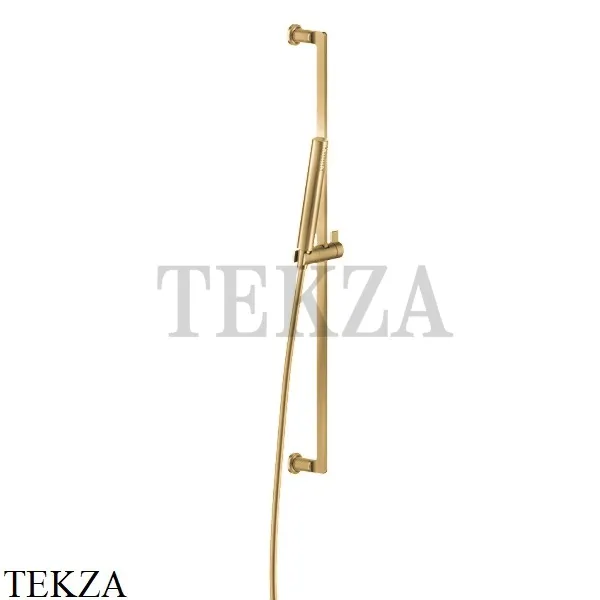Gessi INCISO SHOWER Душевой гарнитур, штанга, стержневой душ 58145-727, Brushed Brass