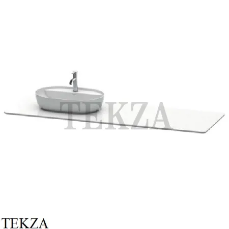 Duravit LUV Столешница-консоль из кварцевого камня, белый матовый структурный