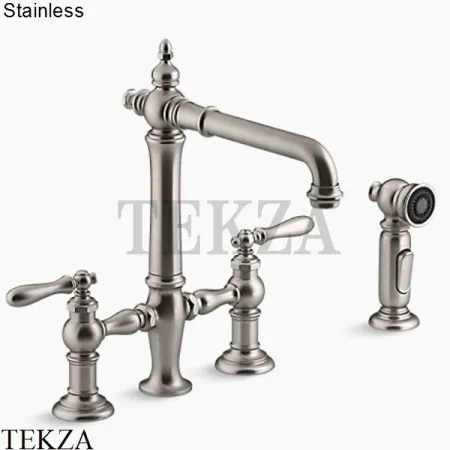 Kohler Artifacts Смеситель для кухни, с отдельным душем K-76519-4-2MB, яркое матовое золото