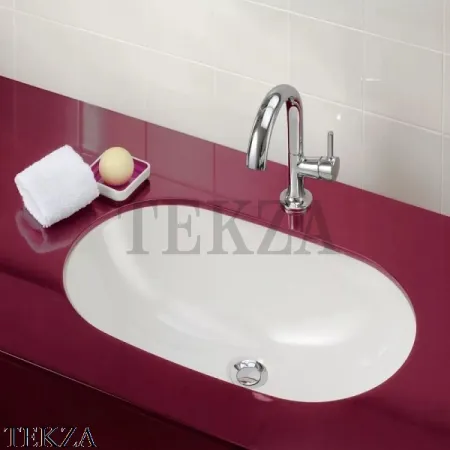Villeroy & Boch O.NOVO Раковина встраиваемая под столешницу, с переливом 41626001, белый глянец