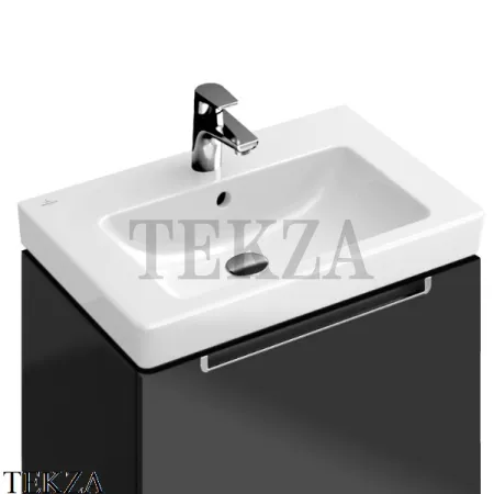 Villeroy & Boch SUBWAY 2.0 Раковина 60х47 накладная для тумбы, с переливом 7113F001, белый глянец