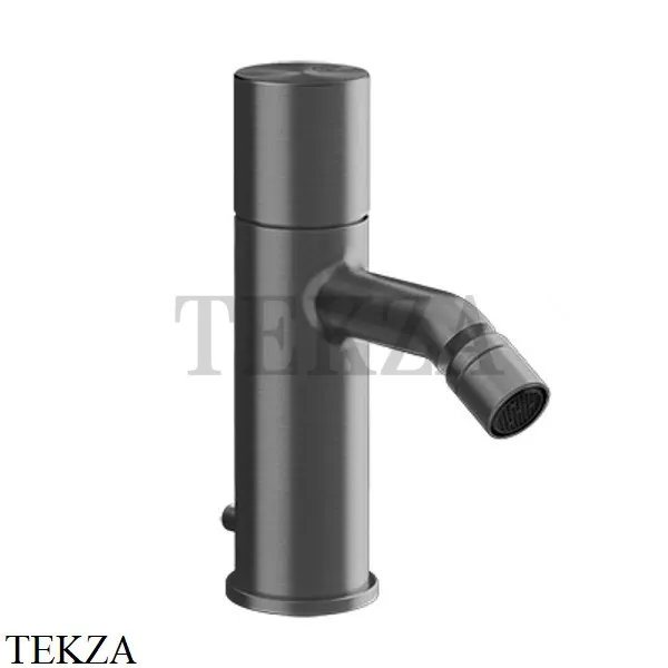 Gessi Habito UNITO Смеситель для биде, с донным клапаном 70007-707, Black Metal Brushed