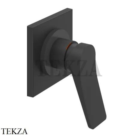 Gessi RILIEVO Смеситель однорычажный, внешняя часть 59109-299, черный матовый