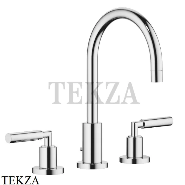 Dornbracht TARA Смеситель для умывальника 165, с донным клапаном 20713882-00, хром глянец