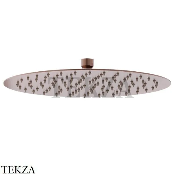 Newform Верхняя душевая лейка D300 сталь 29393X.59.067, PVD Brushed copper bronze