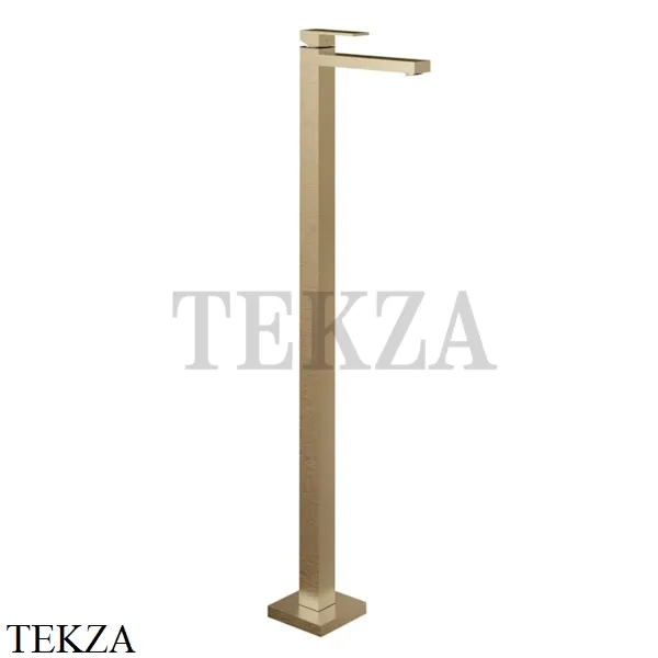 Gessi Rettangolo Смеситель для раковины напольный, внешняя часть 20092-726, Warm Bronze Br