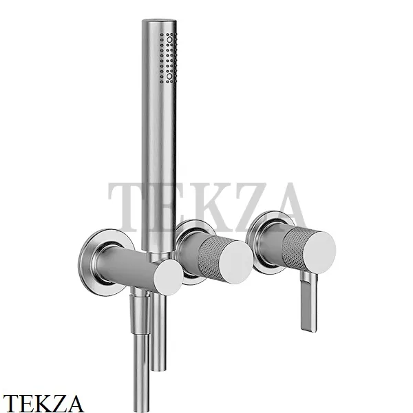 Gessi INCISO SHOWER Смеситель для душа с гарнитуром 58345-031, хром глянец