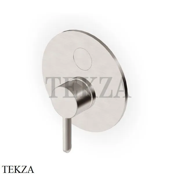Zucchetti Isy22 Смеситель для душа Select, 2 потока, внешняя часть ZIS776.C3, brushed nickel