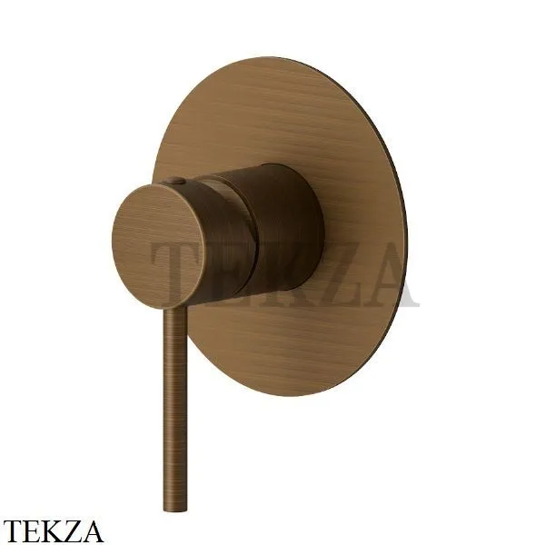 Newform XT Смеситель для душа 1 поток, внешняя часть, 4275E.47.083, Groove Bronze