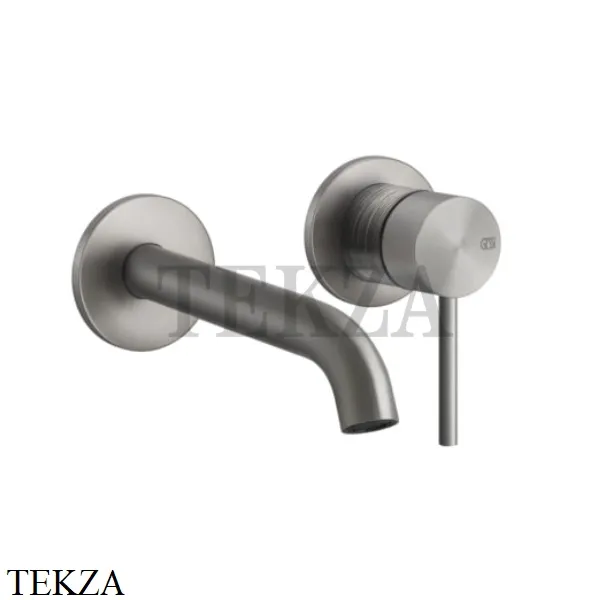 Gessi 316 TRAME Смеситель для раковины, внешняя часть, 17-20 см 54386-239, Steel Brushed