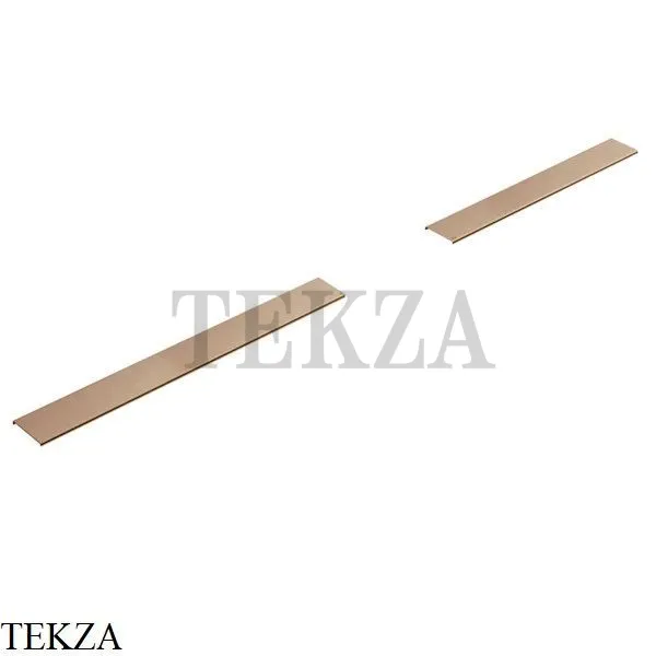 Gessi Shower G Drains Боковая крышка 90см для сливной фитинга, 67057-726, Warm Bronze Br. PVD