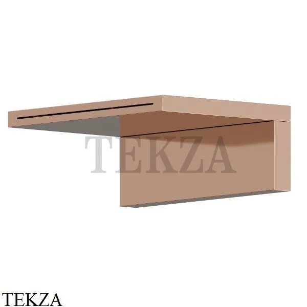 Newform Cascate Излив настенный водопад-каскадный 205.58.061, PVD Copper Bronze