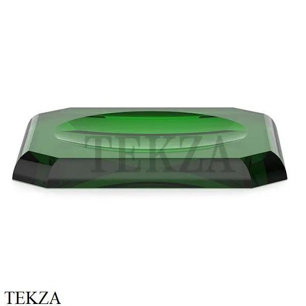 Decor Walther Kristall KS Лоток для расчесок настольный хрусталь 0924096, английский зеленый