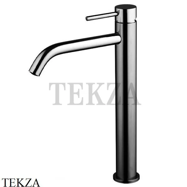 FIMA Carlo Frattini Spillo UP Смеситель для раковины, высокий XS, без гарнитура F3031/HXSCN.1, Black chrome