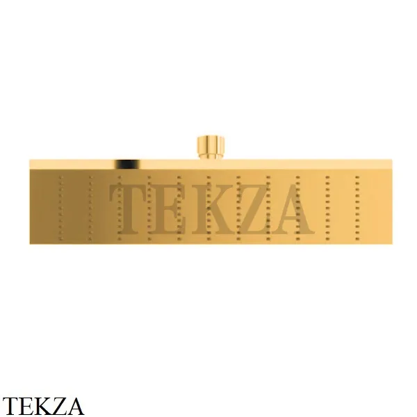 Newform Верхняя квадратная лейка 30х30, без кронштейна 26537.61.020, PVD Glossy gold