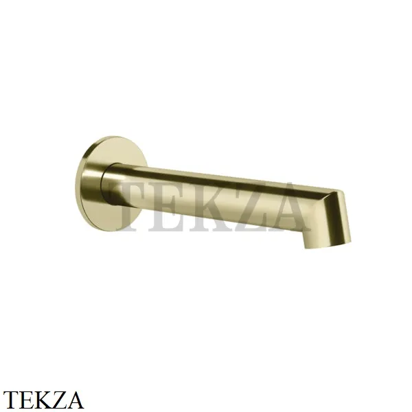 Gessi ANELLO Излив для ванны настенный монтаж 63603-710, Brass PVD