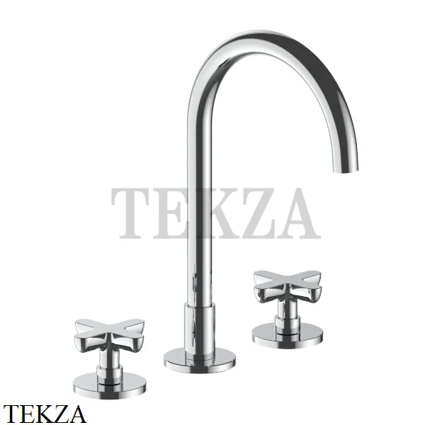 Fantini Icona Classic Смеситель для раковины, без гарнитура 5302R007W, хром глянец