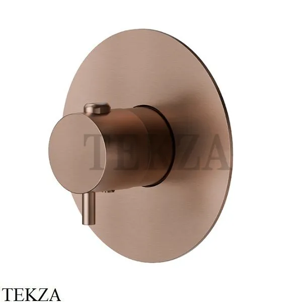 Newform X-Steel 316 Термостат для душа, внешняя часть, сталь 67670EX.59.067, PVD Brushed copper bronze