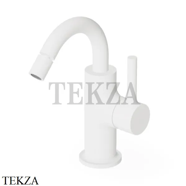 Zucchetti Pan Смеситель для биде, с донным клапаном ZP6348.W1, белый goffrato