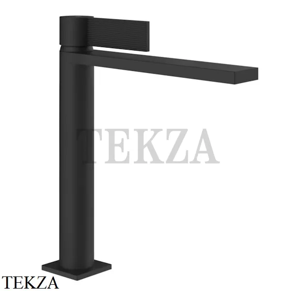 Gessi Inverso RIGATO Смеситель для раковины средний, без гарнитура 73506-299, Matte Black