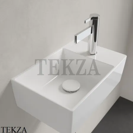 Villeroy & Boch Memento 2.0 Раковина компактная подвесная, 1 отверстие, без перелива 43234001, белый глянец