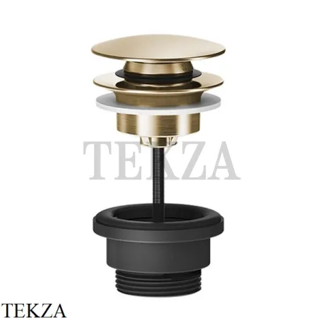 Gessi 316 TOTAL LOOK Донный клапан нажимной "Stop&Go" 54599-727, Brushed Brass