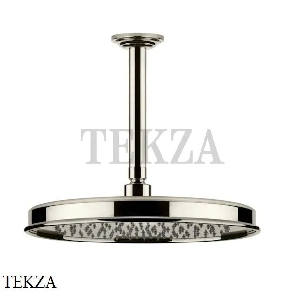 Gessi VENTI20 Верхний душ 300 с потолочным креплением 65153-720, Nickel PVD