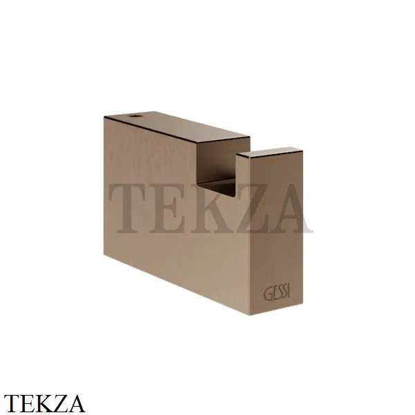 Gessi Rettangolo Крючок для халата и полотенец 20921-708, Copper Brushed