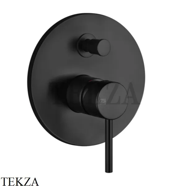 Gessi Emporio Via Tortona Смеситель для душа на 2 потока, внешняя часть 44667-299, Black XL