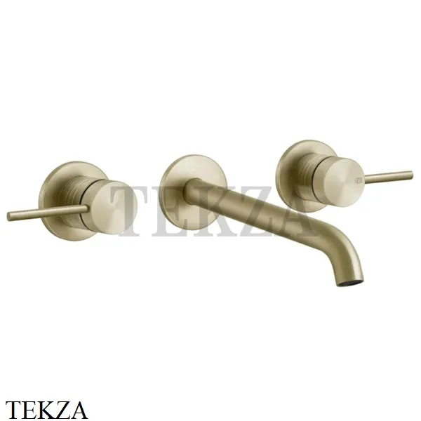 Gessi 316 TRAME Смеситель для раковины 18-20, внешняя часть 54394-727, Brushed Brass