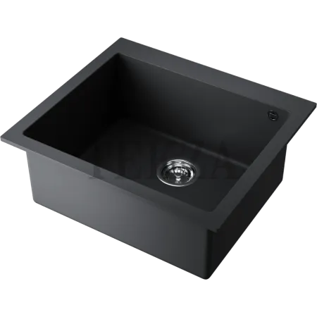Omoikiri Bosen 57 Кухонная мойка Tetogranit прямоугольная 57-BL 4993145 черный