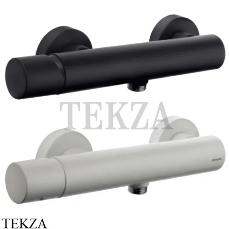 Bossini COSMO Black & White Душевая стойка с монокомандным смесителем L10174.073, черный матовый