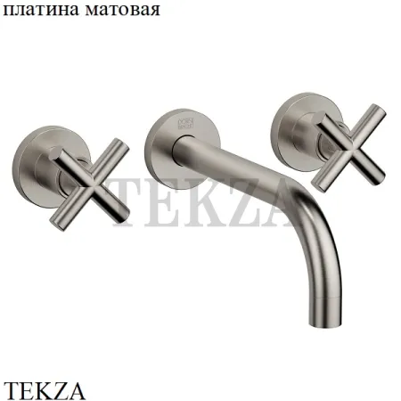Dornbracht TARA Смеситель для умывальника 160, внешняя часть 36707892-06, платина матовая