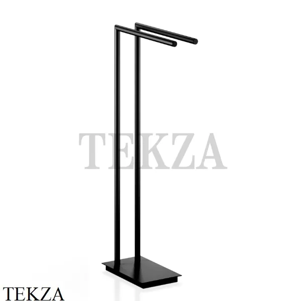 Decor Walther STRAIGHT 2 Стойка для полотенец 0504860, черный матовый
