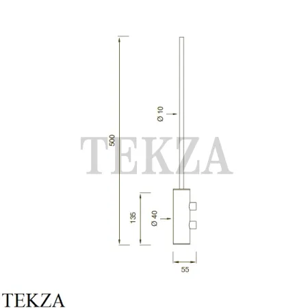 CEA GIOTTO Туалетный ершик настенный POS06