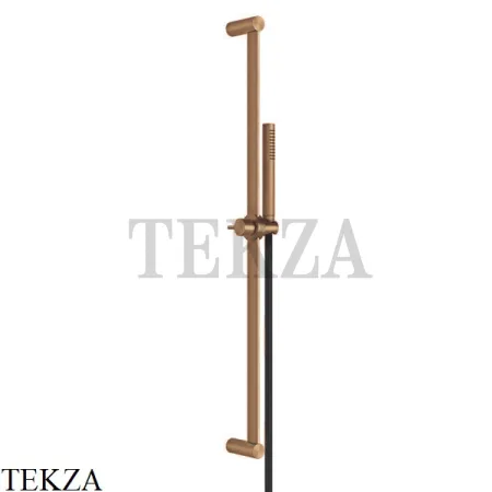 Gessi 316 SHOWER Душевой гарнитур, лейка стержень 54044-726, Warm Bronze Br.