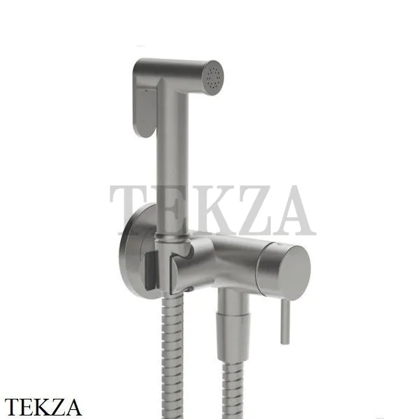 Gessi Гигиенический душ со смесителем, выводом воды и держателем 45130-147, Chrome Br.