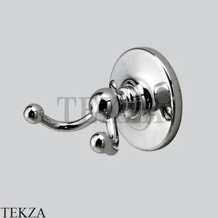 Devon&Devon CAVENDISH Крючок двойной WM13CR, хром глянец