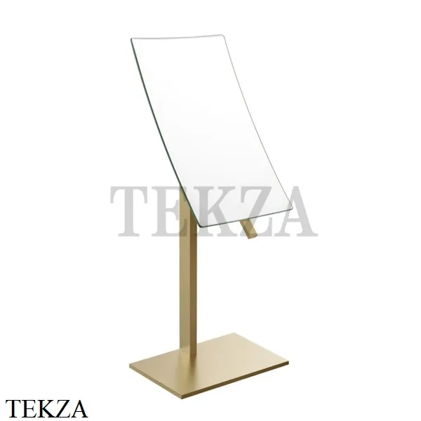 Gessi Rettangolo Зеркало косметическое поворотное х2, без подсветки 20988-726, Warm Bronze Br. PVD