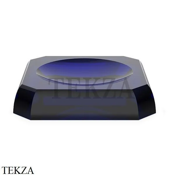 Decor Walther Kristall STS Мыльница настольная хрусталь 0931695, Capri blue