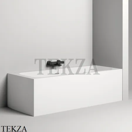 SALINI ORLANDA Axis KIT Ванна встраиваемая S-Sense, щелевой слив 103311G, белый глянцевый