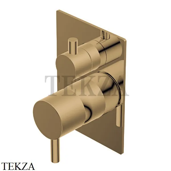Ritmonio Diametro35 S Смеситель для душа, 2 потока, внешняя часть PR52GC111 BRX, Brushed Bronze