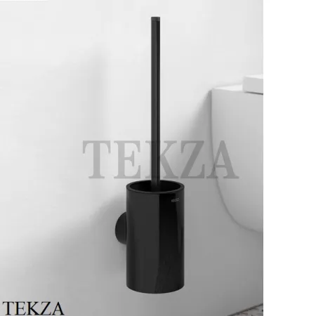 Keuco REVA Туалетный ершик настенный 12864379000, черный матовый