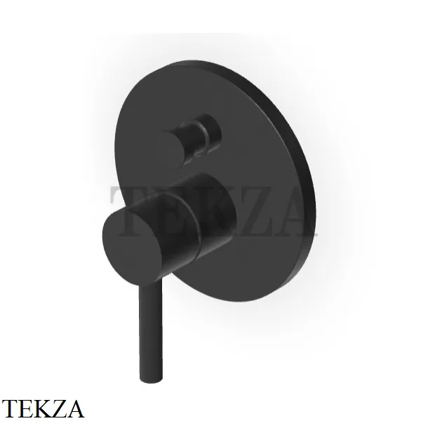 Zucchetti Pan Смеситель для душа, внешняя часть ZP6127.N1, черный goffrato