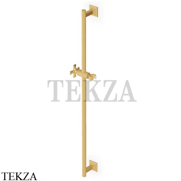 Zucchetti Bellagio Штанга с держателем для ручного душа Z93125.C41, brushed gold PVD