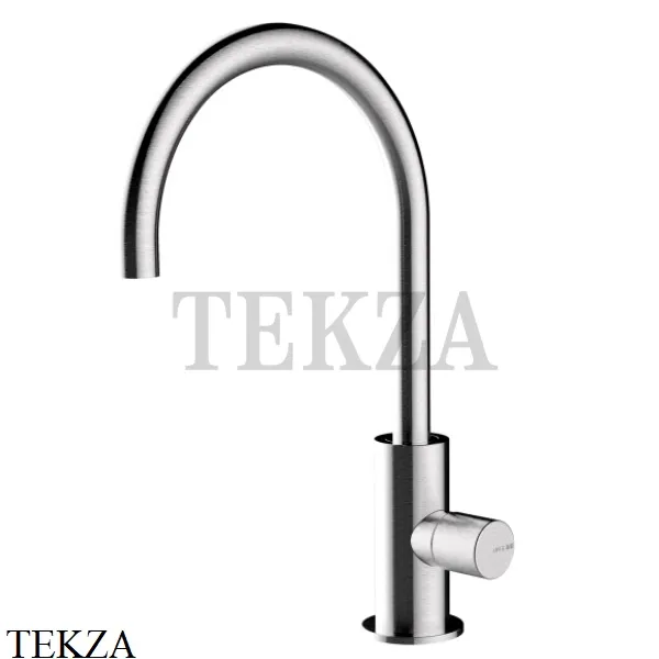 Bossini Nobu Смеситель для раковины, без гарнитура INZ207.075, сталь brushed