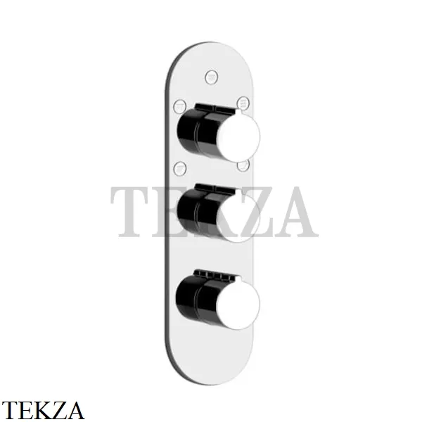 Gessi Ingranaggio-Anello Термостат для душа, 5 потоков, внешняя часть 43072-031, хром глянец